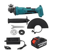 Lucidatrice, Grinder ad angolo ricaricabile da 1500 W 125 / 100mm Impastimento elettrico Grinder Grinder 18V Attrezzature for la batteria Tagliatrice(125mm US 1 Battey)