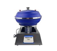 Lucidatrice industriale vibrante da 12" for gioielli/metalli/parti auto, finitura lucida e rimozione delle sbavature Funzionamento regolare