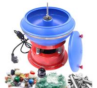 Lucidatrice Lucidatrice, 3.5L 8 Pollici Elettrico Pietra Vibrante Tumbler Gioielli Vibrazione Lucidatrice Metallo Industriale Ad Alte Prestazioni Lucidatrice Gioielli Con Abrasivo Smeriglio
