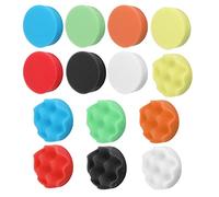 Lucidatrice, Lucidatrice Auto Automobile Automotive Polisher Regolabile Velocità Automobile Elettrica Polisher Elettrico Strumento di lucidatura(14Pcs Polishing Disc)