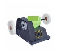 Lucidatrice, Lucidatrice for gioielleria Lavorazione del legno Mini lucidatrice a turbina for ruote in tessuto ad alta potenza 900W Smerigliatrice for tornio in giada Velocità regolabile(SET A)