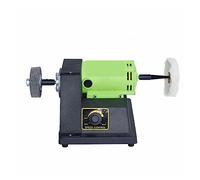 Lucidatrice, Lucidatrice for gioielleria Lavorazione del legno Mini lucidatrice a turbina for ruote in tessuto ad alta potenza 900W Smerigliatrice for tornio in giada Velocità regolabile(SET B)