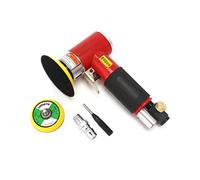 Lucidatrice, Lucidatrice pneumatica Rettificatrice da 2 pollici 3 pollici Mini Levigatrice orbitale ad aria Utensili pneumatici Buffer Lucidatrice orbitale a doppia azione for auto(Red air sander)
