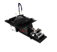 Lucidatrice, Macchina for lucidatura da tavolo multifunzionale 5 in 1, macchina for intaglio, rettifica e taglio a giada, macchina for punzonatura di perline rotonde