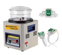 Lucidatrice Magnetica per Gioielli,Stazione Di Finitura Super Lucidatura,Tumbler Lucidatrice,Rotazione Automatica Avanti E Indietro Frequenza Regolabile 2000rpm - 220v