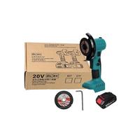 Lucidatrice, Mini smerigliatrice angolare elettrica senza spazzole 21V Smerigliatrice angolare ricaricabile Smerigliatrice angolare rotante a 180 ° for batteria 18V(1 Battery)