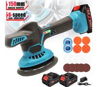 Lucidatrice per auto a batteria 6 marce regolabile ceretta elettrica automatica levigatura sigillatura smalto lucidatura utensile elettrico per batteria Makita 21V