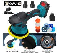 Lucidatrice per auto a batteria 8 marce regolabile ceretta elettrica automatica levigatura sigillatura smalto lucidatura utensile elettrico per batteria Makita 12V