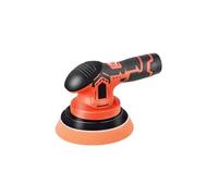 Lucidatrice per auto cordless, 2500-5000 giri/min Lucidatrice per auto cordless elettrica senza fili Strumento di cera per auto silenzioso a 6 marce, per la cura dell'auto/lucidatura (un set elettrico