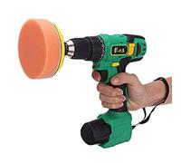 Lucidatrice per auto cordless 800W 3.5P Lucidatrice per auto Smerigliatrice elettrica 3500 RPM Lucidatrice con batteria e strumento di levigatura (1 batteria)