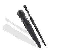 Lucidatrice per bordi in pelle da 2 pezzi, kit per levigatrice per bordi in legno in pelle, strumento multi-dimensione per lavorazione manuale fai-da-te, per lucidatura e