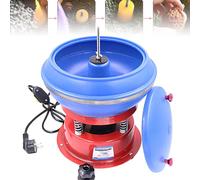 Lucidatrice per gioielli, lucidatrice a vibrazione con capacità di 6,2 l, mini vibrazione rotativa per gemme, artigianato in giada e finitura di ricambi auto