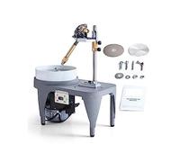Lucidatrice per gioielli Macchina for la sfaccettatura delle gemme 180W Lucidatrice for molatura della giada 2800 RPM con manipolatore sfaccettato Attrezzatura for la lavorazione dei gioielli con piet