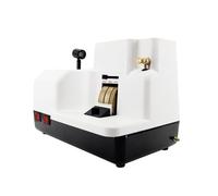 Lucidatrice per lenti, CP-6A Molatrice manuale ottica a tre ruote, lucidatrice for lenti con motore CA e luce LED,Dimensione regolabile