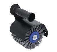 Lucidatrice per Lucidatura, Levigatrice Elettrica Portatile M14 Lucidatrice con Impugnatura Morbida, Attacco per Smerigliatrice Angolare con Ruota Trafilatrice, Set Lucidatrice