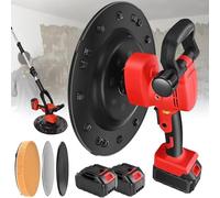 Lucidatrice per pareti senza fili, 1680 W ad alta potenza per levigare le superfici della malta, ideale per progetti di costruzione e ristrutturazione