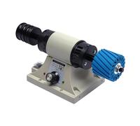 Lucidatrice per pelle, levigatrice per bordi, 350 W, con ruota a combustione in legno, 0-8000 rpm, 15,8 x 12,6 x 13 cm, levigatura di pelletteria