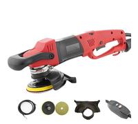 Lucidatrice per pietra ad aria umida, smerigliatrice portatile a iniezione d'acqua da 1200 W, utensili per levigatura per pavimenti domestici con regolazione a 6 velocità, per lucidatura di finitura