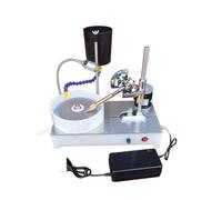 Lucidatrice per pietre preziose, Macchina for la lucidatura di pietre preziose da 2800 giri/min e 120 W, macchina for gioielli sfaccettati, for piana, lapidaria per gemme, pietre, cristalli(Regular)