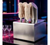 Lucidatrice per vetro resistente, 5/8 spazzole in microfibra, lucidatrice elettrica commerciale per vetreria da 1200 W, per bar della hall hotel Executive Lounge