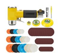 Lucidatrice pneumatica ad aria compressa da 2/3", lucidatrice orbitale a doppia azione,Affidabilità a lungo termine(HF-942 A)