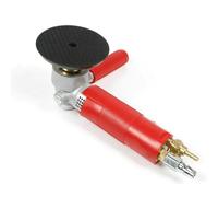 Lucidatrice pneumatica da 10,2 cm, 4300 giri/min, lucidatrice e smerigliatrice ad aria umida, strumento professionale per lucidare il mulino ad acqua, finitura rossa resistente per prestazioni