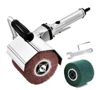 Lucidatrice pneumatica per metallo, Levigatrice pneumatica per lucidatrice in acciaio inossidabile per legno, Strumento di regolazione della superficie, Disegno a filo, Maniglia ausiliaria