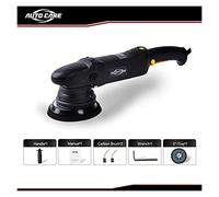 Lucidatrice, Polisher for auto elettrica da 5 pollici 15mm 6 lucidatore a doppia azione a velocità variabile Da Lucidatrice Home. Fai da te Buffer della levigatrice for auto(Colorless)