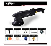 Lucidatrice, Polisher for auto elettrica da 5 pollici 15mm 6 lucidatore a doppia azione a velocità variabile Da Lucidatrice Home. Fai da te Buffer della levigatrice for auto(Silver)