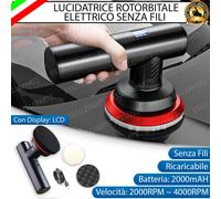 LUCIDATRICE PORTATILE RICARICABILE LEVIGATRICE ROTORBITALE PORSCHE CARRERA GT