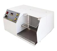 Lucidatrice professionale per gioielli con collettore di polveri e velocità regolabile 0-3600 giri/min, ideale per lavori di gioielli, legno, metallo e tornio