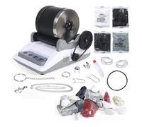 Lucidatrice, Rock Tumbler Kit DIY Electric Rock Tumbler Toy With Rough Gemstones Polishing Grits For Adult Kids Polishing Machine for Auto Buffing and Polishing