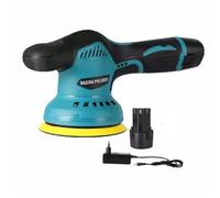 Lucidatrice Rotorbitale a Batteria 12 V 2000 Mah 8 Velocità Levigatrice Per Auto