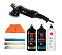 Lucidatrice Rotorbitale LHR15ES + Paste Abrasive 3x1 Lt + 3 Pad Microfibra Rupes