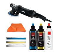 Lucidatrice Rotorbitale LHR15ES +Paste Abrasive 3x250 ml +3 Pad Microfibra Rupes