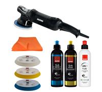 Lucidatrice Rotorbitale LHR15ES + Paste Abrasive 3x250 ml + 3 Pad Spugna Rupes