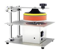 Lucidatrice semiautomatica per dischi da 200 W, per riparazione di CD e DVD, 7 velocità, regolabile, per rimozione graffi su legno, metallo, pietra