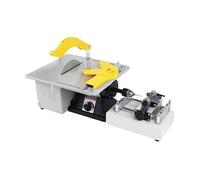 Lucidatrice, Smerigliatrice da tavolo multifunzione, perline di giada, lucidatura, taglio a cera d'api, punzonatrice for piccole perle per gioielli, metallo, legno