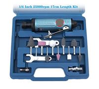 Lucidatrice, TR-4168 22000 giri/min 1/4 di pollice grande smerigliatrice pneumatica macchine for la frantumazione dell'aria for la molatura incisione riparazione pneumatici polacco(17cm 25000rpm Kit)