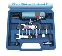 Lucidatrice, TR-4168 22000 giri/min 1/4 di pollice grande smerigliatrice pneumatica macchine for la frantumazione dell'aria for la molatura incisione riparazione pneumatici polacco(15cm 22000rpm Kit)