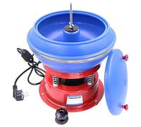 Lucidatrice vibrante per metalli per gioielli, tazza rotante da 3,5 litri per lucidare giada e agata, efficiente tazza vibrante per lucidare gioielli