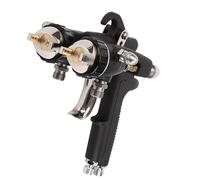 Lucidatrici Double Nozzle Chrome Paint Spray Tool Dual Head Sprayer Two Components Spraying, Dual Color Spraying,Chrome Spraying(1.0mmStandard)