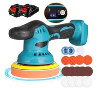 Lucidatrici per auto Lucidatrice automobilistica wireless Strumento per cera 6 marce Ceretta elettrica Riparazione Levigatrice Accessori per auto