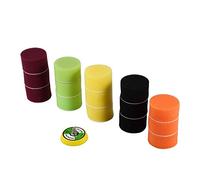 Lucidatura, 16pcs 2 "set di tamponi per lucidatura piatta in spugna per lucidatrice ad aria per auto lucidatrice Thread-M6X1