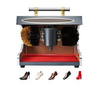 Lucidatura automatica per scarpe e macchina commerciale, funzione di induzione con spazzole morbide lucidate, versatile per famiglia, hotel, banca, lucentezza professionale (D)