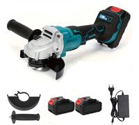 Lucidatura da taglio wireless con batteria agli ioni di litio ricaricabile per smerigliatrice angolare senza spazzole da 125 mm per batteria Makita da 18 V