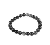 Lucidatura dei cristalli naturali, braccialetto di cristallo, perline come artigianato, gioielli e accessori, Bloodstone bracelet, Pietra