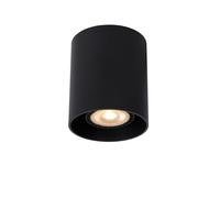 Lucide 09100/01/30 Bodi Plafonnier Rond Noir GU10 D8 x 9,5 cm
