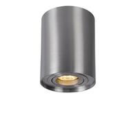 Lucide 22952/01/12 - Faretto cilindrico, diameto 9 cm, altezza 12 cm, GU10, in alluminio