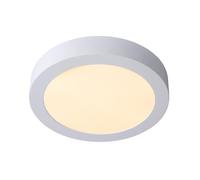 Lucide 28116/24/31 Plafoniera, Alluminio, 15 W, Bianco